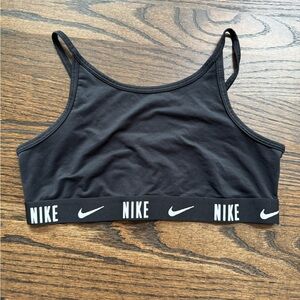 Nike Black Low Impact Sports Bra Large
